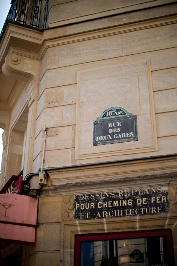 Hotel Les Deux Gares Paris Eksteriør billede